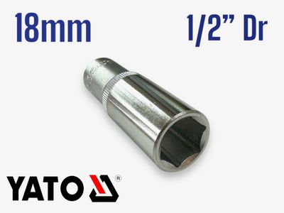18mm Deep Socket 1/2Dr