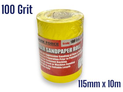 100g Sandpaper 115mm x 10m