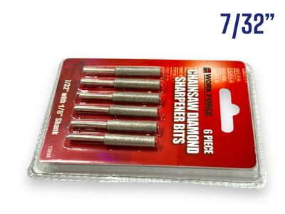 7/32" Diamond Chainsaw Sharpener Bits