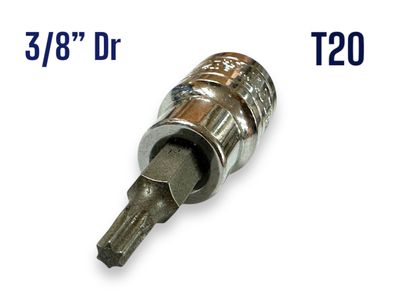 T20 Sockets 3/8&quot;Dr