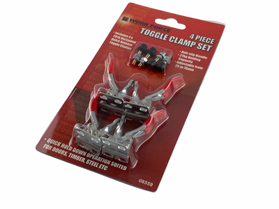 4Pc Toggle Clamp Set