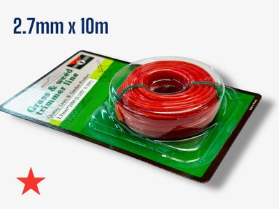 2.7mm x 10m Trimmer Line Star