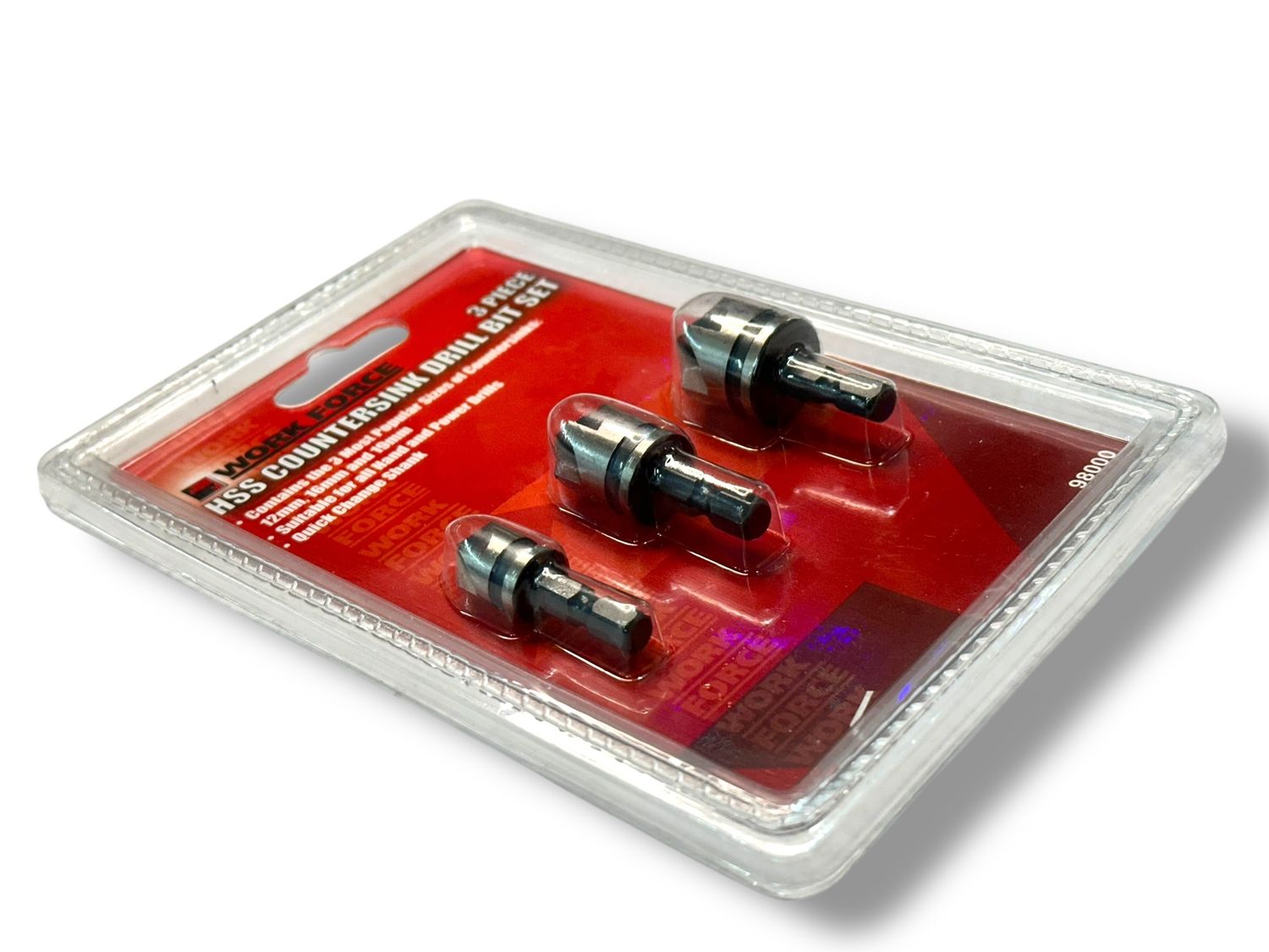 3 Pc Countersink Drill Bits