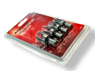 4Pc Wood Plug Cutters
