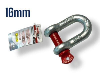16mm Rated D Shackle