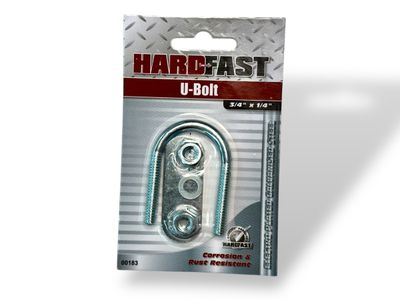 3/4”  x 1/4" U Bolt