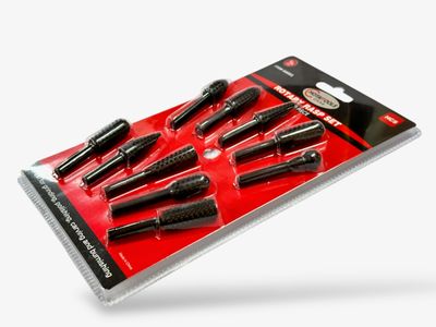 10 Pc Rotary Rasp Set