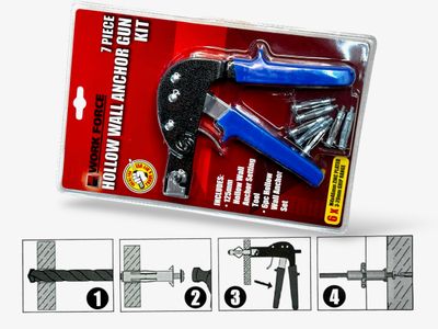 7Pc Wallboard Anchor Kit