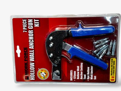 7Pc Wallboard Anchor Kit