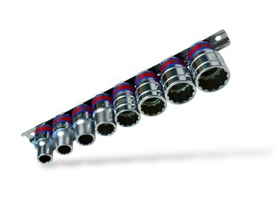 8Pc 1/2" Dr 12Pt Imperial Socket Set