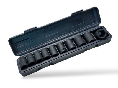 1/2" Dr Metric Impact Socket Set 11Pc