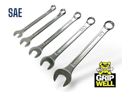 5 Piece SAE Spanner Set