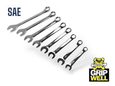 8 Piece SAE Spanner Set