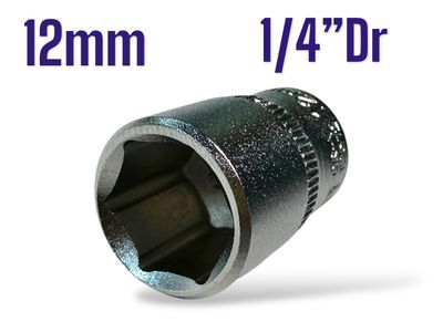 12mm Socket 1/4&quot;Dr