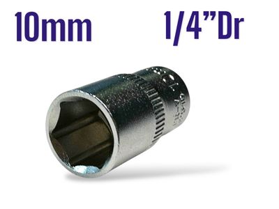 10mm Socket 1/4” Dr