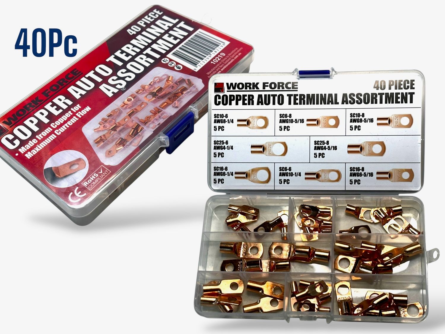 40Pc Terminal Luggs