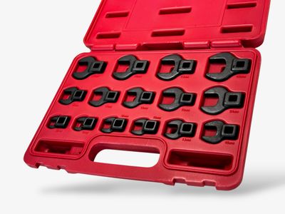 3/8" Dr Crows Foot Wrench Set METRIC