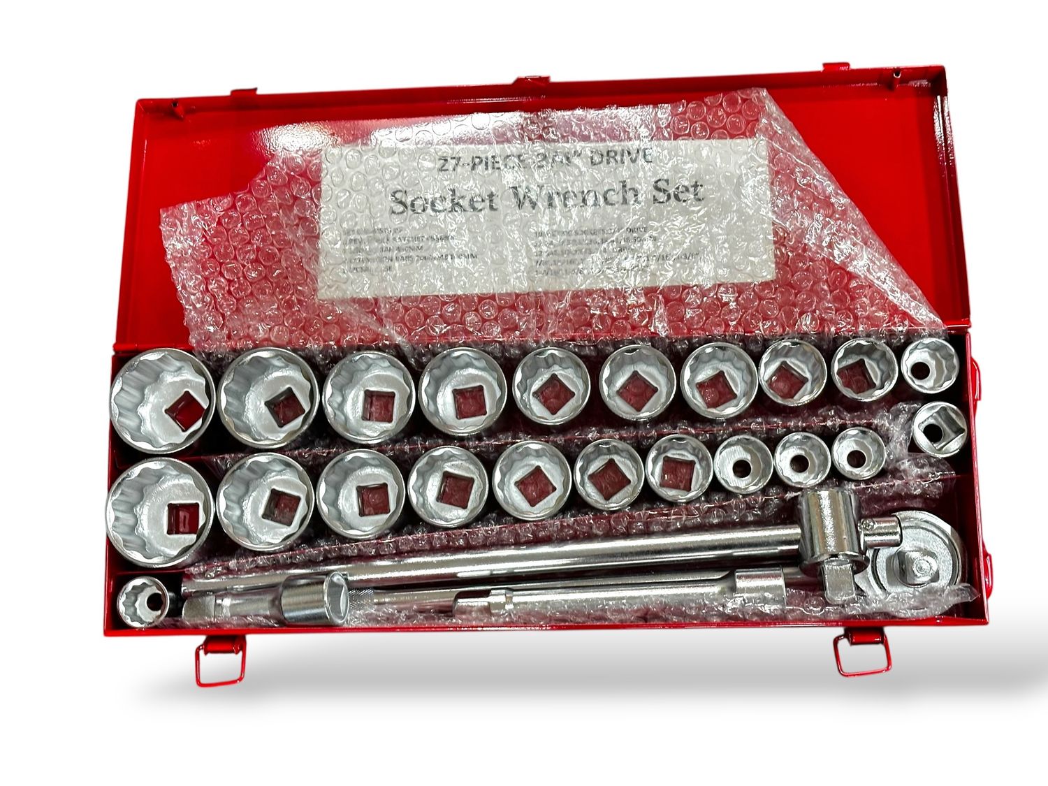 3/4” Dr Socket Set 12 Point