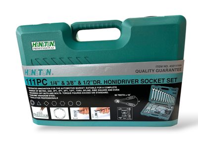 111Pc Socket Set