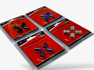 Tyre Valve Cap x 1 Packet 4Pc