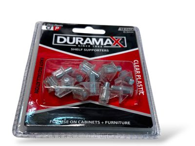 12 Pc Shelf Supports 5mm