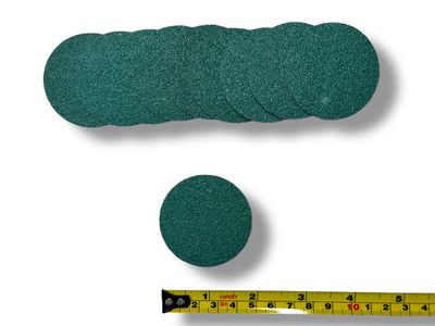 60 grit 50mm Sanding Disks 10Pc