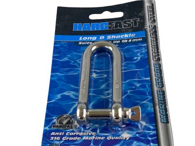 8mm Stainless Steel D Shackle