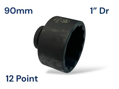 90mm Impact Socket 12Pt