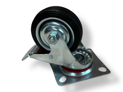 75mm Castor Wheel Braked