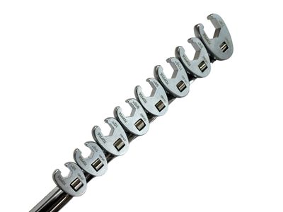 Crows Foot Wrench Set 3/8" Dr SAE