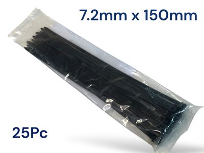 400mm x 7.2mm Cable Ties