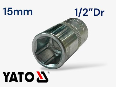 15mm Socket 1/2&quot;Dr