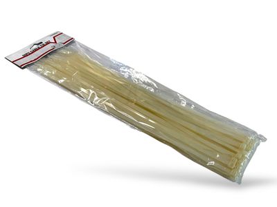 380mm x 7mm Cable Ties White