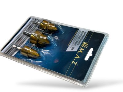 3Pc Sheet Metal Drill Set