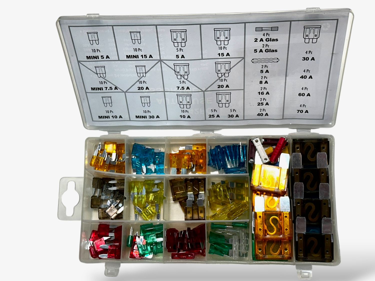 142 Pc Auto Fuse Assortment