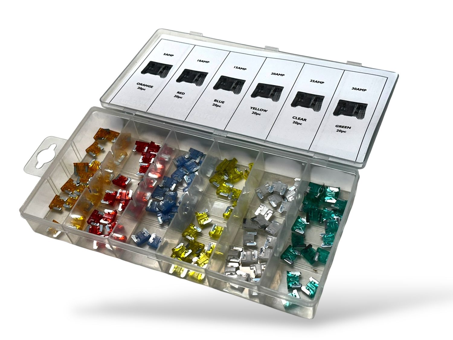 120Pc Micro Fuse Assortment