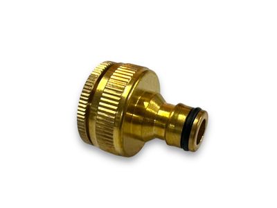 1/2&quot; Garden Hose Brass Tap Adaptor 1&quot;- 3/4&quot;