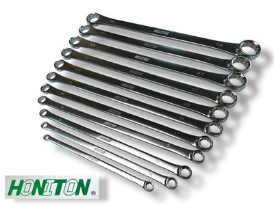 11Pc Spanner Set Ring Extra Long Metric