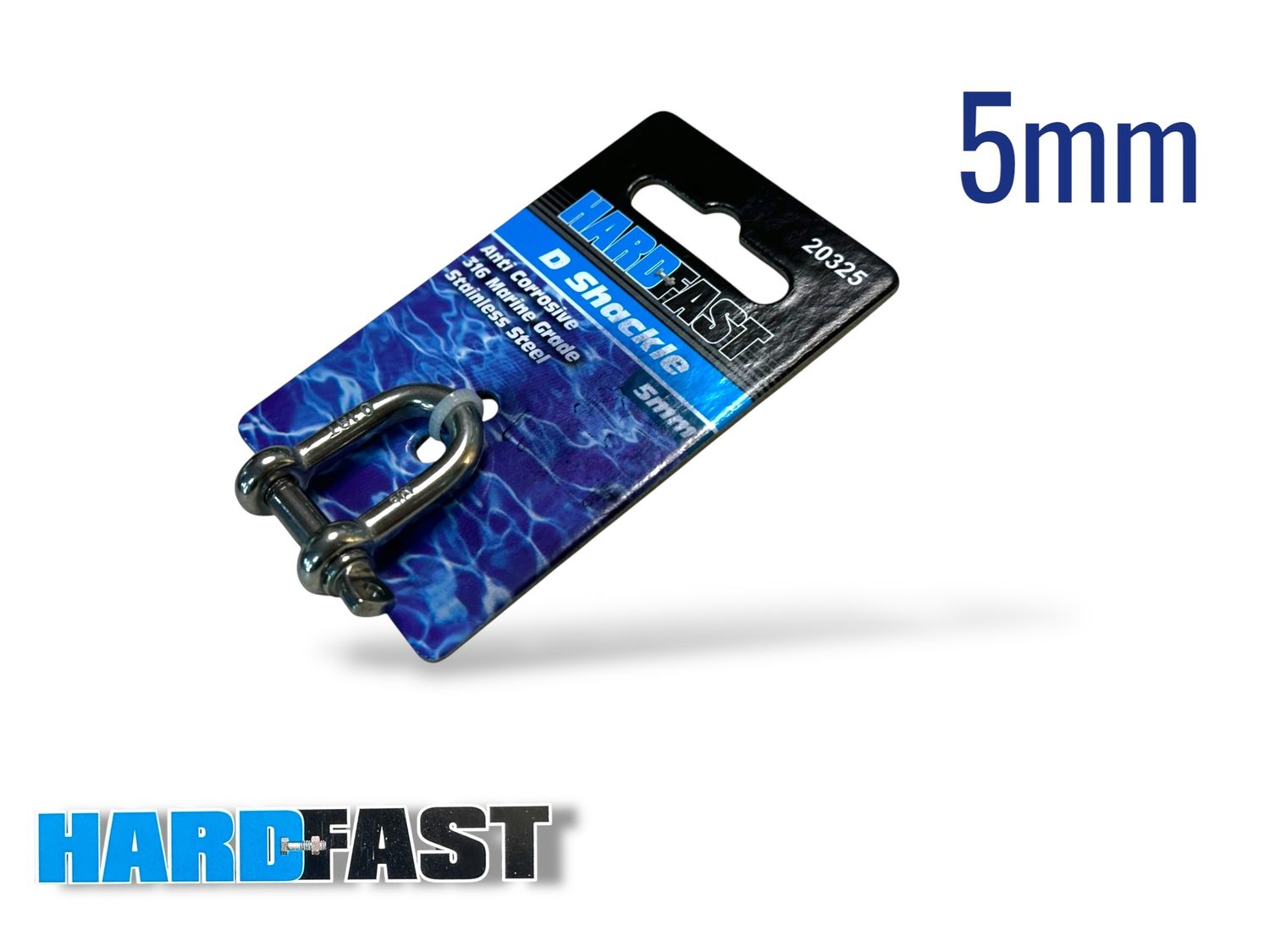 5mm D Shackle Stainless Steel