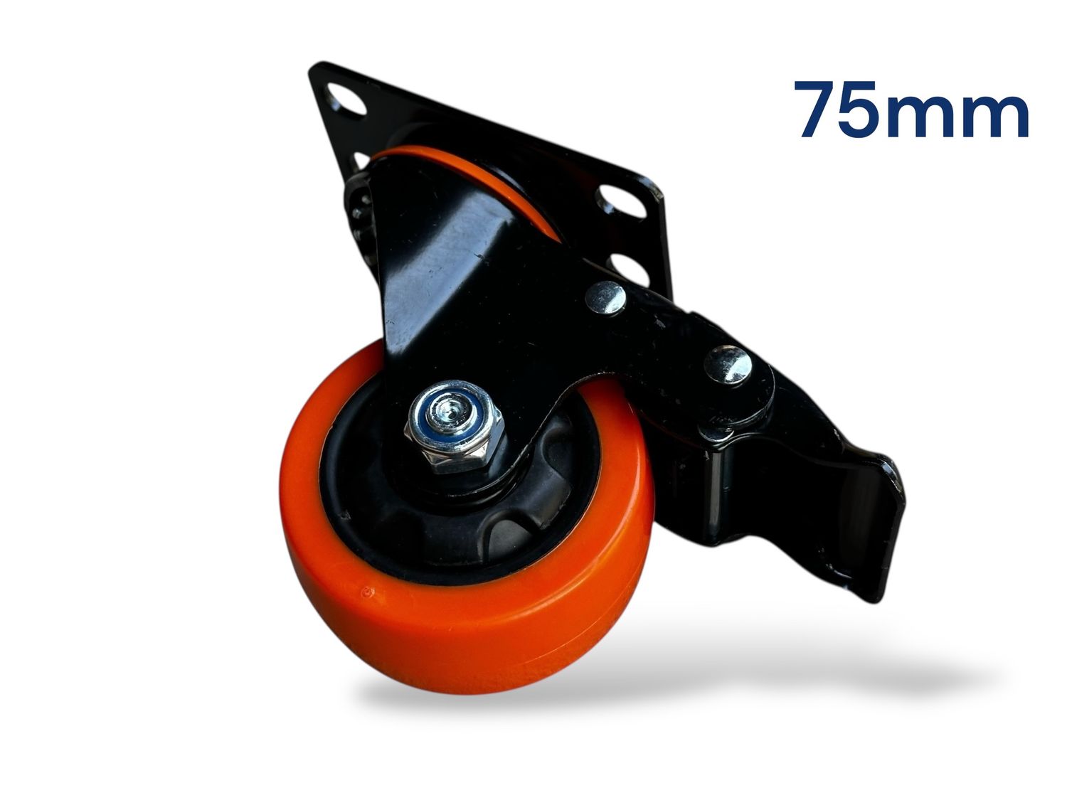 75mm Caster Braked