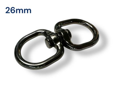 26mm Double D Rings Swivel