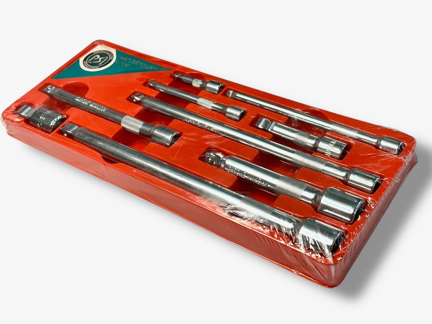 9 Piece Wobble Ext Bar Set 1/2&quot;, 3/8&quot; and 1/4&quot;