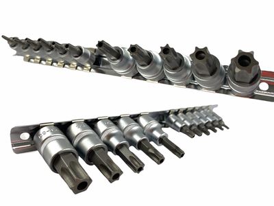 11PC Torx Socket Set Tamper Proof