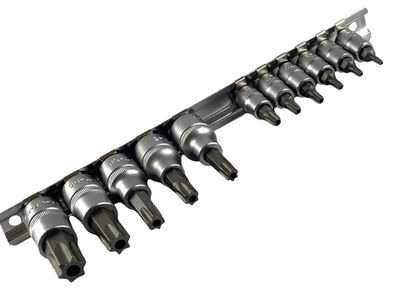 11PC Torx Socket Set Tamper Proof