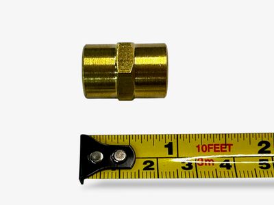 Air Hose Fitting Brass Sleeve F x F