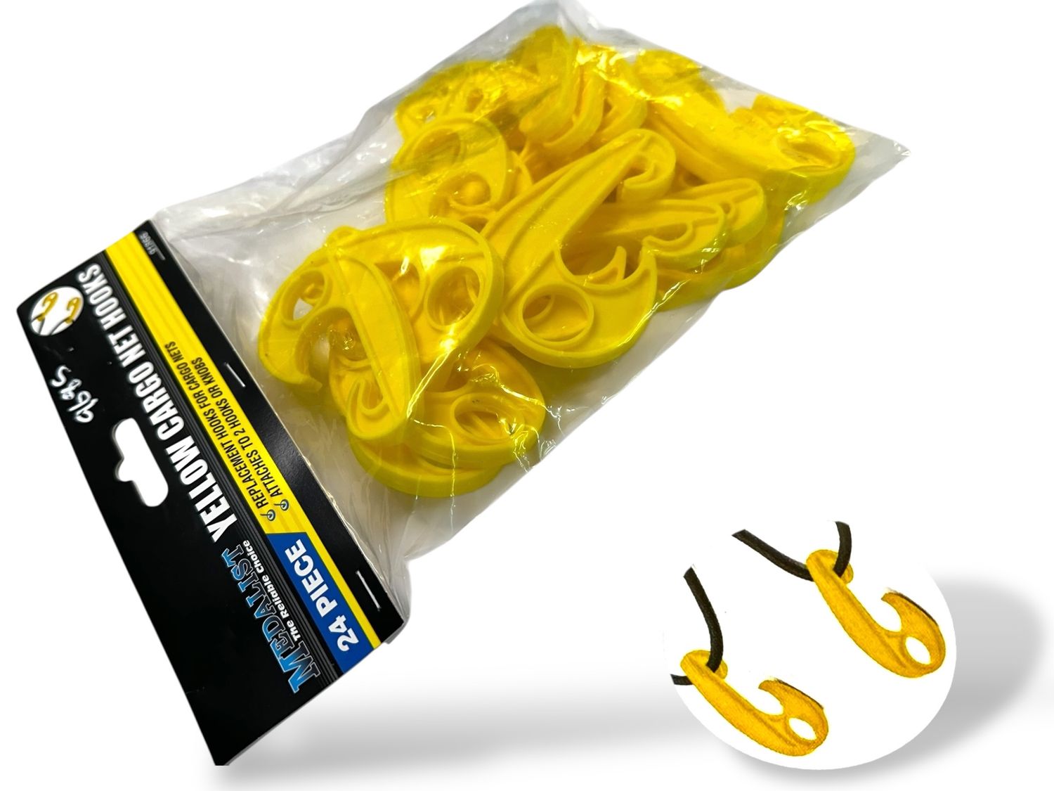 24Pc Cargo Net Hooks