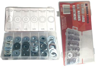 72Pc Washer Assortment
