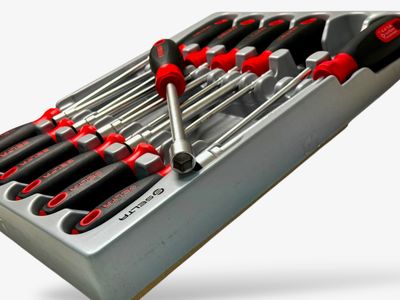 12Pc Screwdriver Nut Driver Set