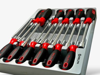 12Pc Screwdriver Nut Driver Set