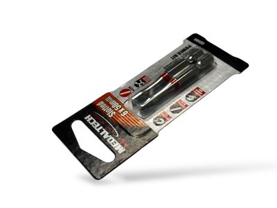 2Pc Flat Screwdriver Bits 6mm x 50mm